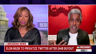 Joy Reid FLIPS HER LID Over Elon Musk Buying Twitter