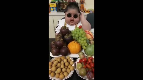 Big Fat Baby Funny Eating || New