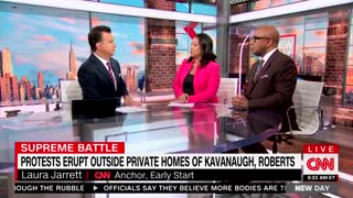 CNN’s Jarrett Defends Protesting Outside SCOTUS Justices’ Home