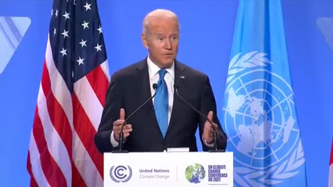 Biden Is Back With CREEPY Whisper At Climate Conference