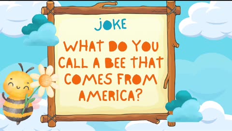 What Do You Call a Bee That Comes From America? 🐝🇺🇸 | Fun Bee Puns Explained!