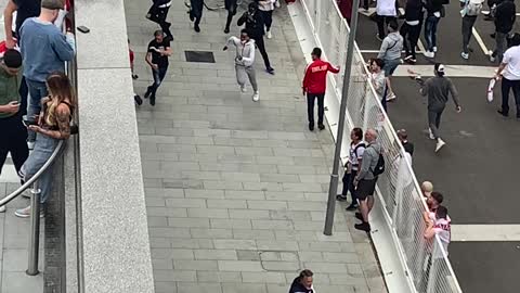 Security Breach at Wembley Stadium