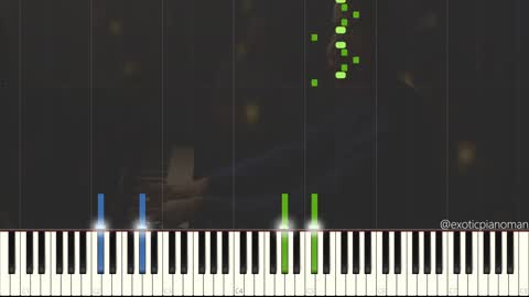 Jonathan Batiste - Born To Play Reprise - Soul 2020 OST from Pixar (Solo Jazz Piano Synthesia)