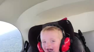 Levi enjoying flying