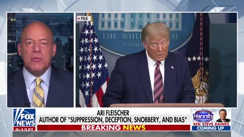 The bias in the press was off the charts: Ari Fleischer