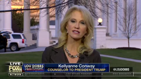 Dobbs To Conway — Trump Elected Because He Wasn't Guy Who Said Just Wait, Supporters Want A Wall!