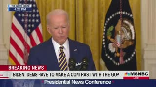 Biden REFUSES to say if he believes midterm elections will be fair