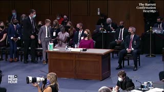 Amy Klobuchar open Comments, Amy Coney Barrett