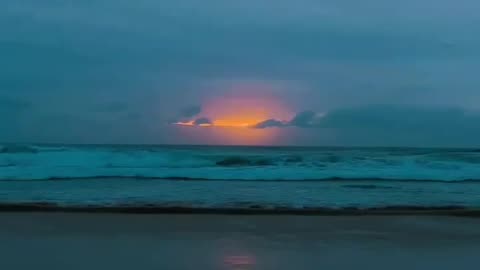 Beautiful Sunset in Byron Bay beaches Australia #naturalbeauty