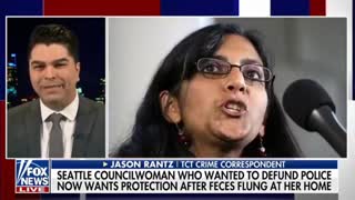 Tucker Carlson - Poop thrown at Seattle socialist councilwoman