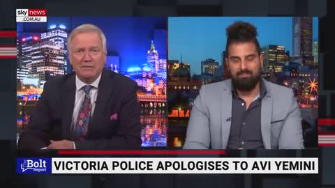 Andrew Bolt UNLEASHES on Victoria Police and media over Avi Yemini