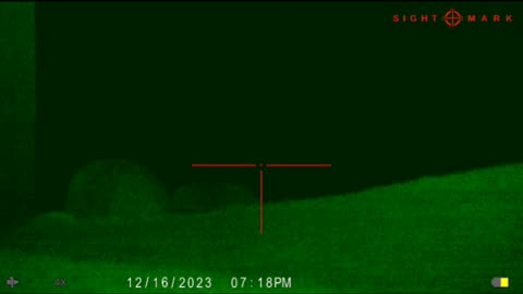 Testing out my new night vision scope