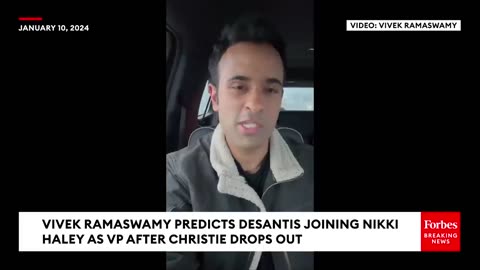 BREAKING_ Vivek Ramaswamy Makes Shocking 2024 Prediction After Chris Christie Drops Out Of Race