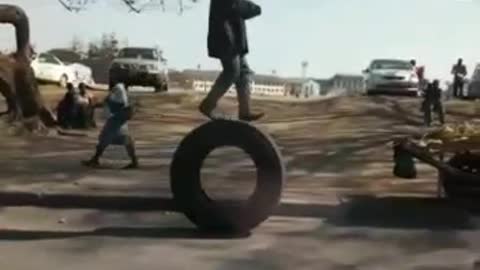 THIS GUY HAS SOME BALANCE