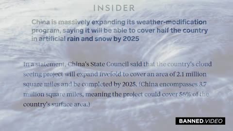 Globalist Weather Wars To Crush Humanity