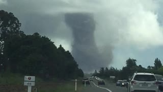 Couple Captures Huge Tornado in New Zealand