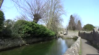 Castleton Peak district Derbyshire during the lockdown.