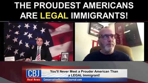 The Proudest Americans Are LEGAL Immigrants!