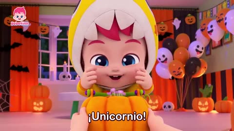 Truco o Trato👻🍭 Fiesta de Disfraces de Halloween🎃 | Bebefinn Canciones Infantiles