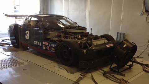 Panoz Race Car on Dyno with High Horsepower