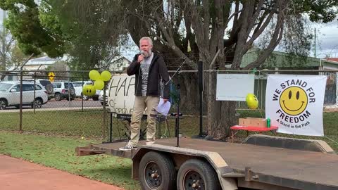 'Are You Prepared to Go Through Fire?' Speech at A Stand in the Park in Kingaroy, 04 September 2022