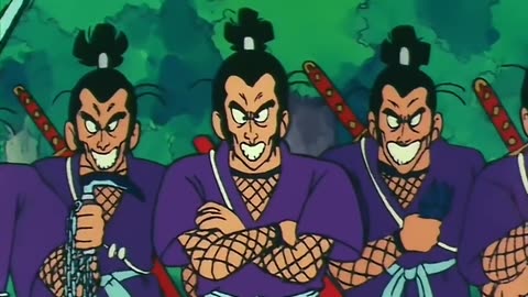 DRAGON BALL 03x10 Cinco ninjas contra Goku