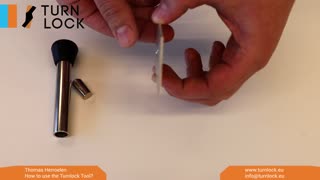 How to use the turnlock tool