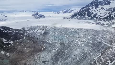 Alaska Glacier Flyover