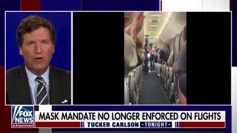 Tucker Carlson on the END of the Mask Mandate for Public Transportation!