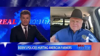 REAL AMERICA -- Dan Ball W/ TX Ag Commissioner, Sid Miller, Biden-Flation For Farmers, 4/13/22