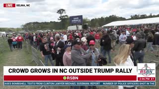 North Carolina Trump Rally Was PACKED