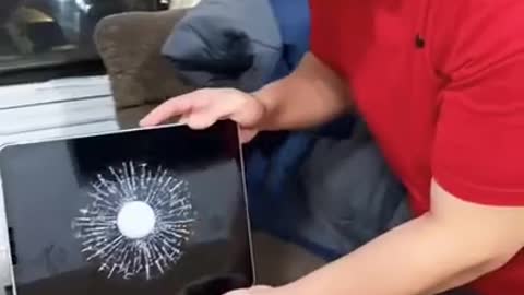 iPad broken prank