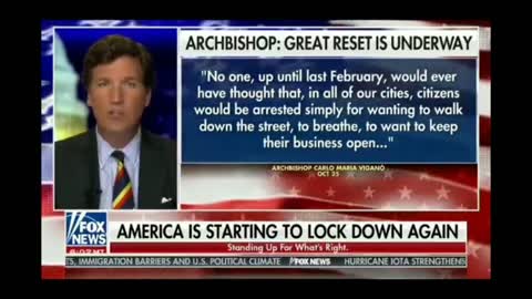 FULL SEGMENT: Tucker Carlson talks about the Globalist 'Great Reset' on mainstream media Fox News