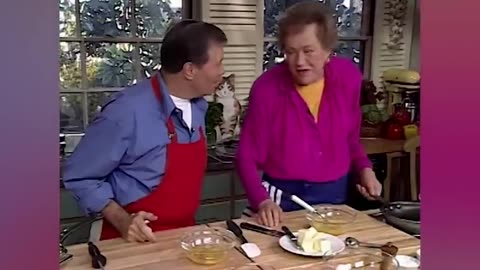 Julia Child's Egg Trick For Creamier Scrambles Is Game-Changing