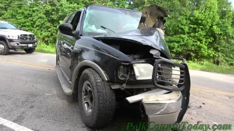 GLANCING HEAD ON COLLISION, SCENIC LOOP TEXAS, 04/26/21...