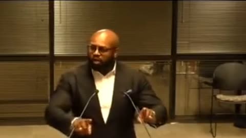 Black man smashes truth bombs at the school board over "critical race theory".
