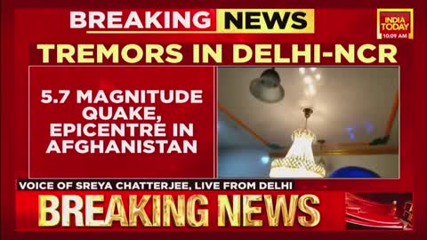 Earthquake Tremors In Delhi-NCR, Across Jammu & Kashmir Valley | Breaking News | India Today