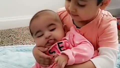 She is heavy mama, Funny baby video | cute baby | cute baby video