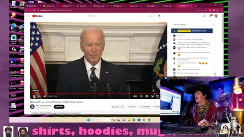 Joe Biden's response to the drama in the Hamas