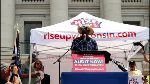 Sheriff Clark Speaks at Rise Up Wisconsin on Robin Vos