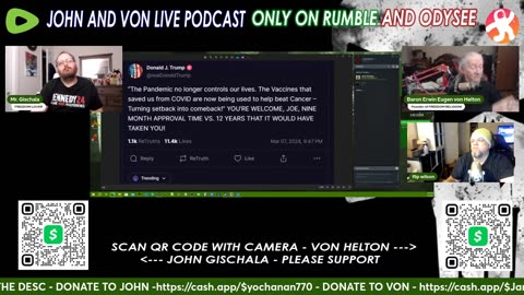 JOHN AND VON LIVE S03E13 EVENING SPECIAL