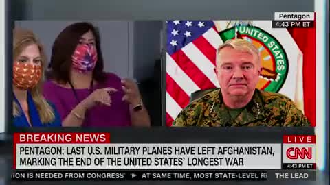General McKenzie Announces ALL US Troops Are Out Of Afghanistan, Americans Remain Stranded