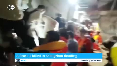 China - Heavy rains cause deadly floods in Henan province