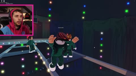 BEATING THE SQUID GAME IN ROBLOX!!!