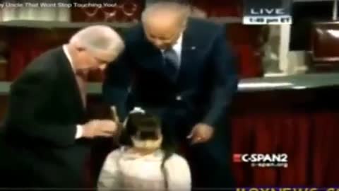 JEFF SESSIONS SWATS CREEPY BIDEN HAND SWOOPING IN FOR THE FEEL