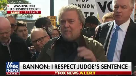"On November 8th There Will Be Judgement" - Steve Bannon Goes NUCLEAR After Sentencing