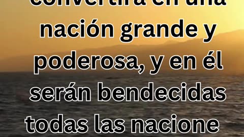 "Tus descendientes serán una bendición para todas las naciones" - Génesis 18:18