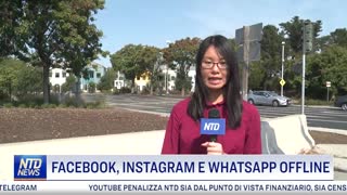 NTD Italia: Facebook, Instagram e Whatsapp offline