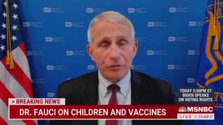 SICK! Fauci Says Parents Should Abuse and Mask Children Older Than 3