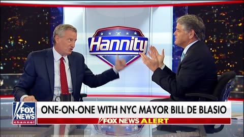 Hannity grills NYC Mayor De Blasio in explosive interview (Aug 7, 2019)